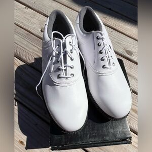 FootJoy White Men's Athletic Golf Shoes